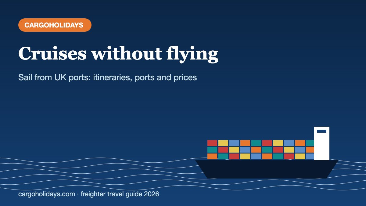 Cruises without flying – CargoHolidays guide