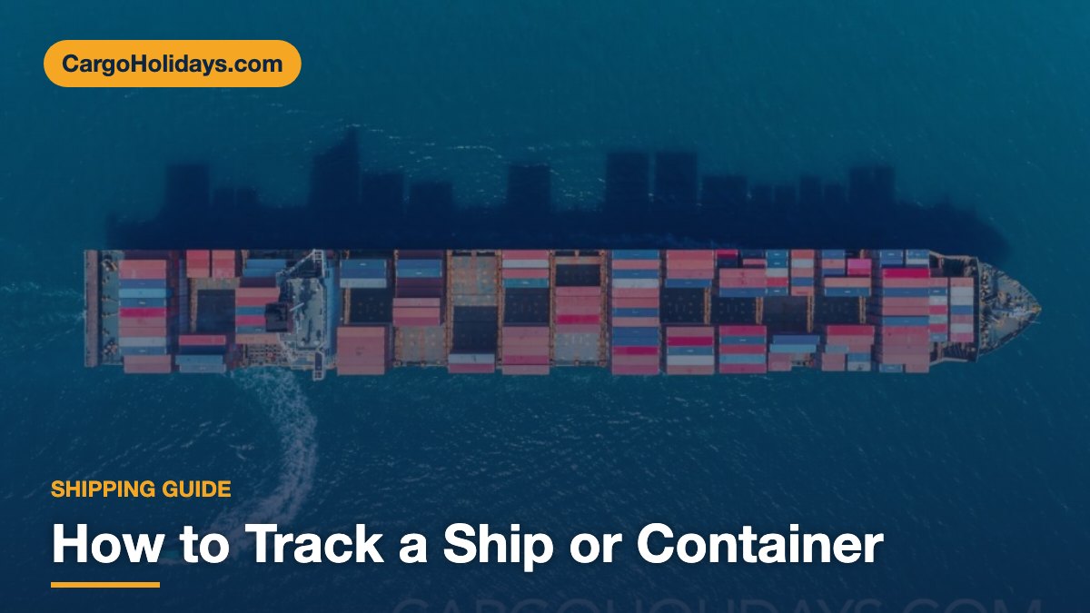 How to Track a Ship or Container