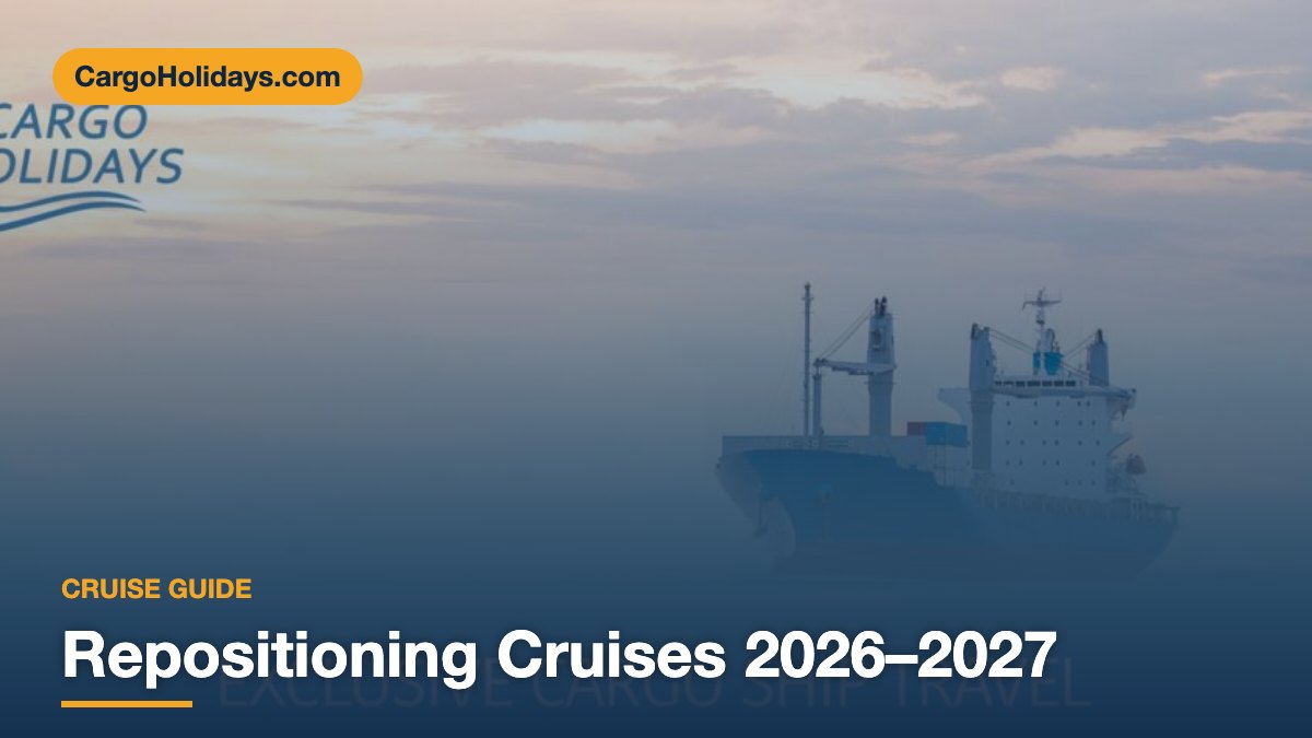 Repositioning Cruises 2026–2027