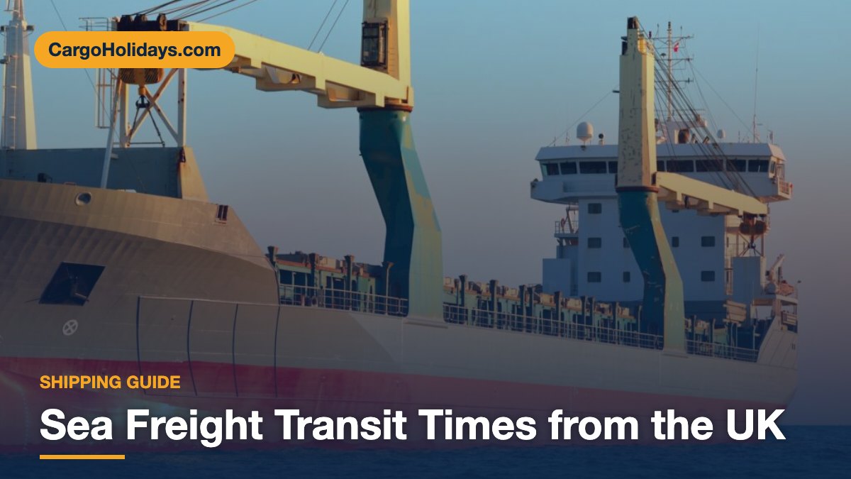 Sea Freight Transit Times from the UK