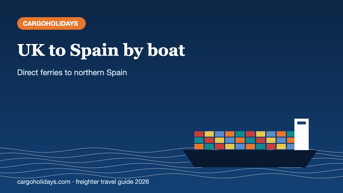 UK to Spain by boat – CargoHolidays guide