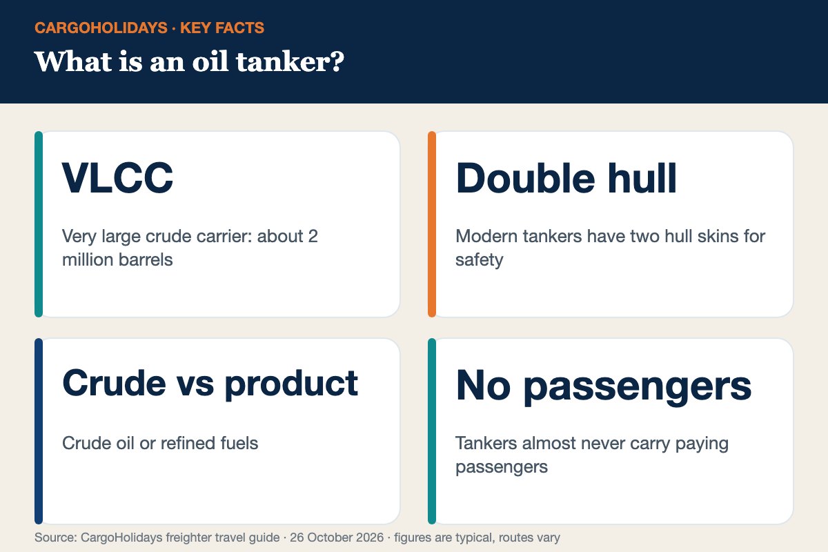 What is an oil tanker infographic &ndash; tanker classes